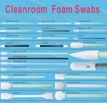 ก้านทำความสะอาดในคลีนรูม Cleanroom cotton swab